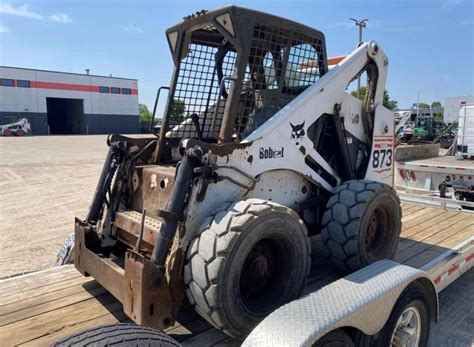 bobcat 873g skid steer tires|bobcat 873g for sale.